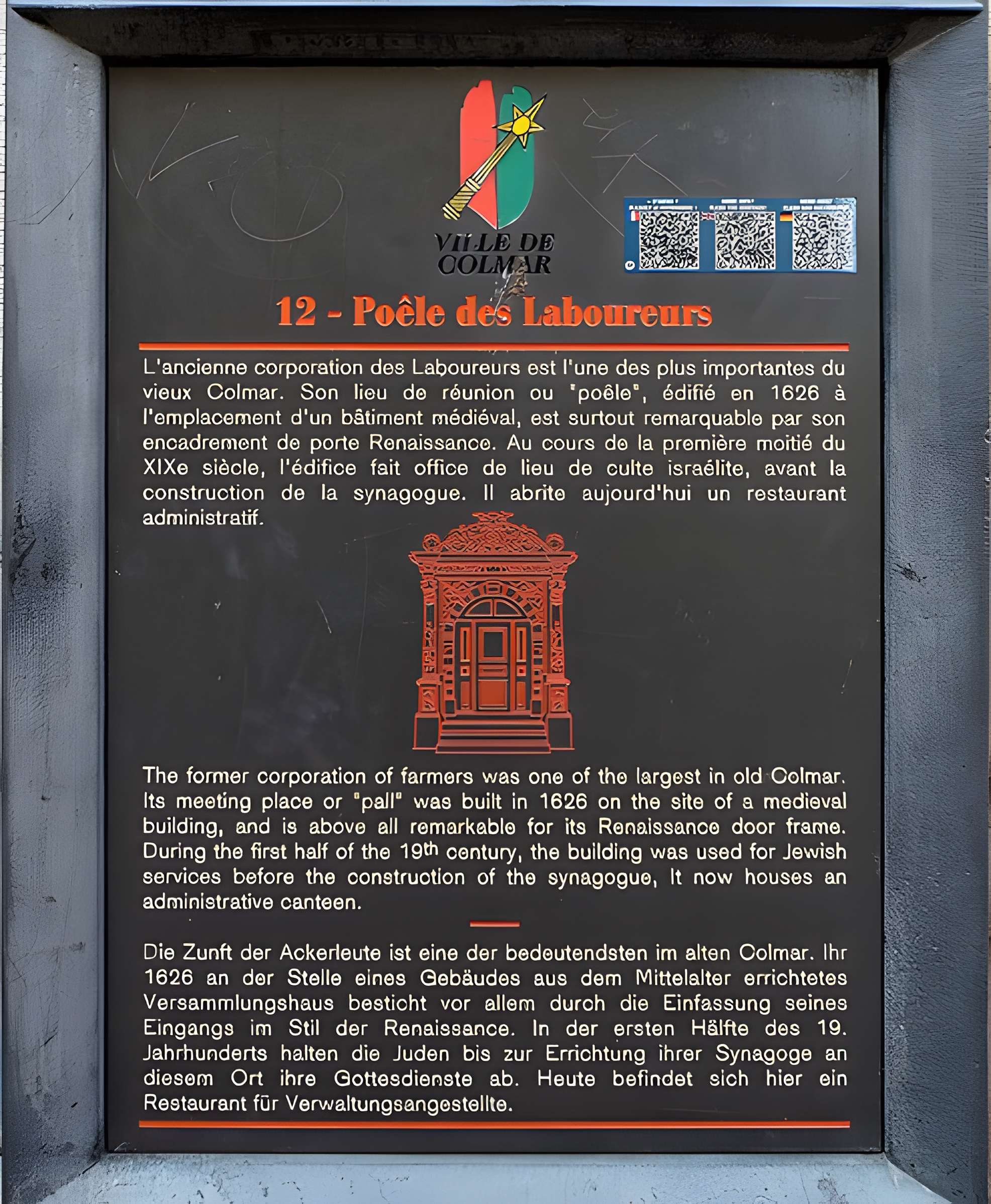 Poêle des Laboureurs de Colmar