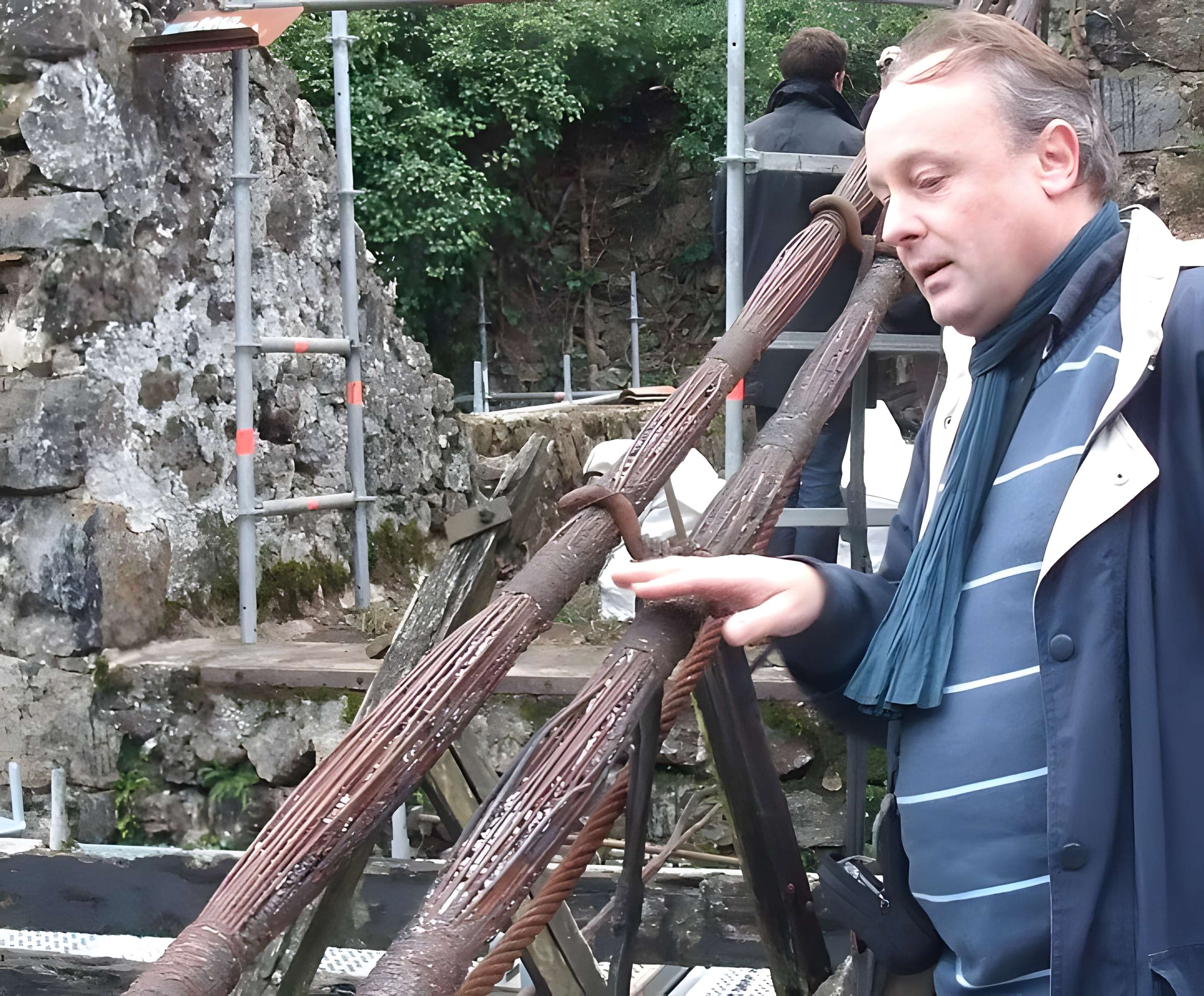 Pont suspendu sur la Cance dit Pont du Moulin  (également sur commune de Vernosc-lès-Annonay)