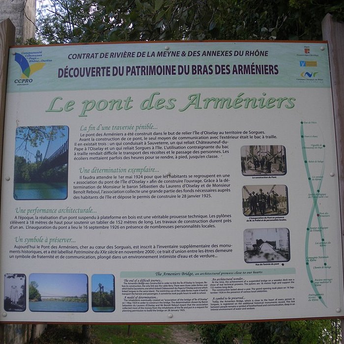 Photo de Pont des Arméniers de Sorgues