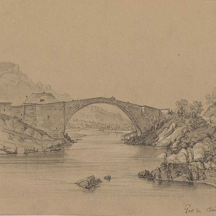 Photo de Vieux pont sur le Drac également sur commune de Claix