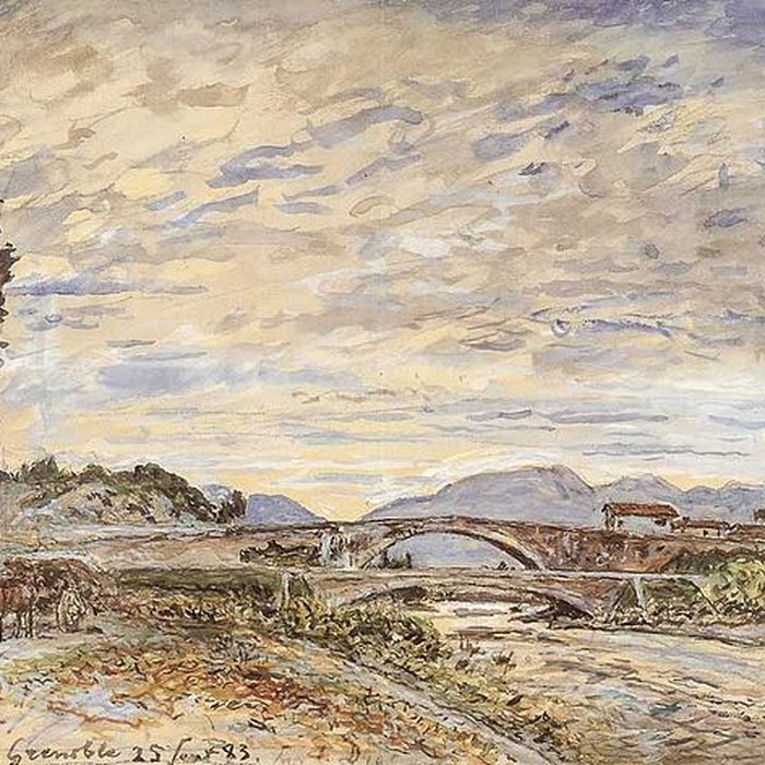 Photo de Vieux pont sur le Drac également sur commune de Claix