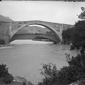 Pont Lesdiguières sur le Drac à Claix