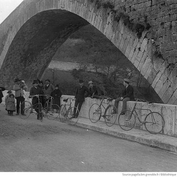 Pont Lesdiguières sur le Drac à Claix