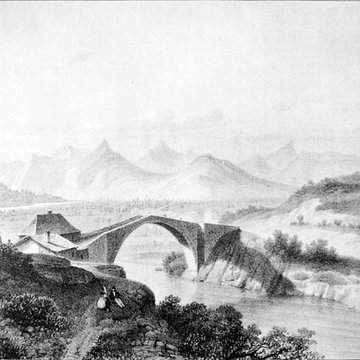 Pont Lesdiguières sur le Drac à Claix