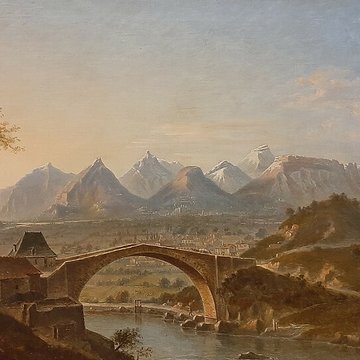 Pont Lesdiguières sur le Drac à Claix