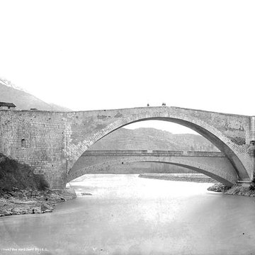 Pont Lesdiguières sur le Drac à Claix