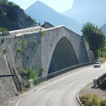 Pont Lesdiguières sur le Drac à Claix