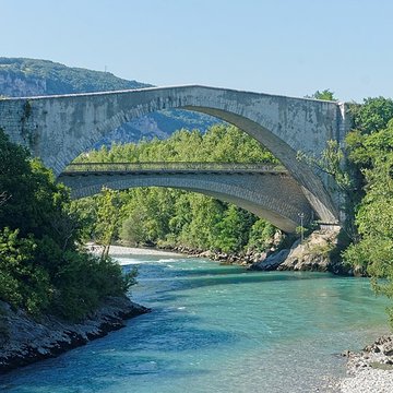 Pont Lesdiguières sur le Drac à Claix