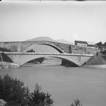 Pont Lesdiguières sur le Drac à Claix