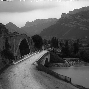 Pont Lesdiguières sur le Drac à Claix