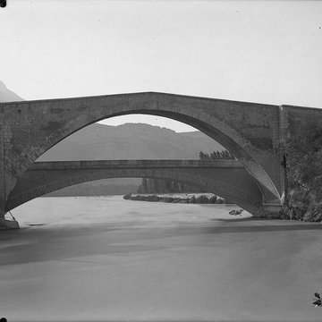 Pont Lesdiguières sur le Drac à Claix
