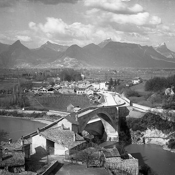 Pont Lesdiguières sur le Drac à Claix