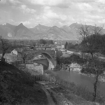 Pont Lesdiguières sur le Drac à Claix