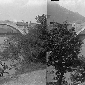 Pont Lesdiguières sur le Drac à Claix