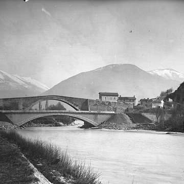 Pont Lesdiguières sur le Drac à Claix