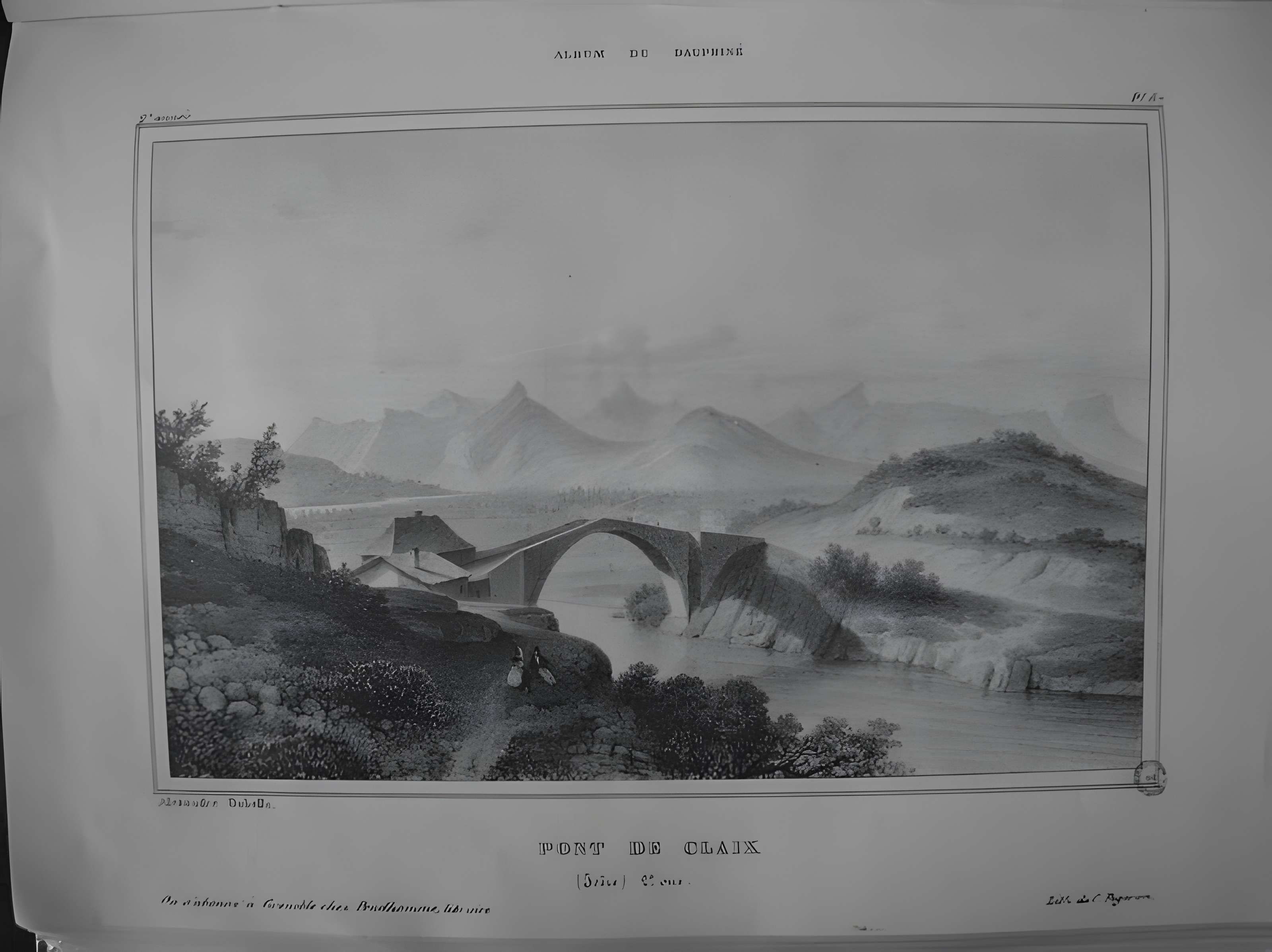 Pont Lesdiguières sur le Drac à Claix