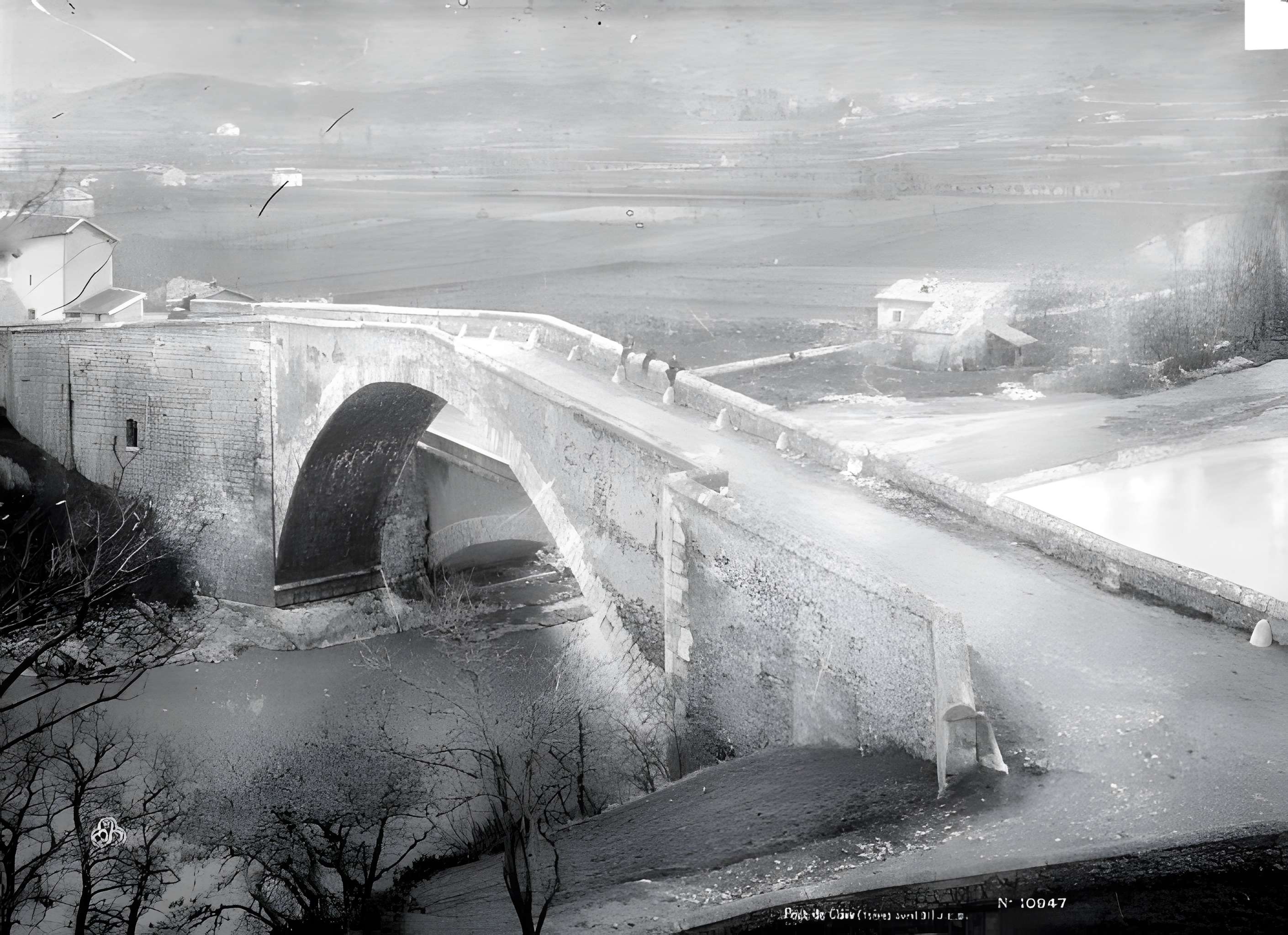Pont Lesdiguières sur le Drac à Claix
