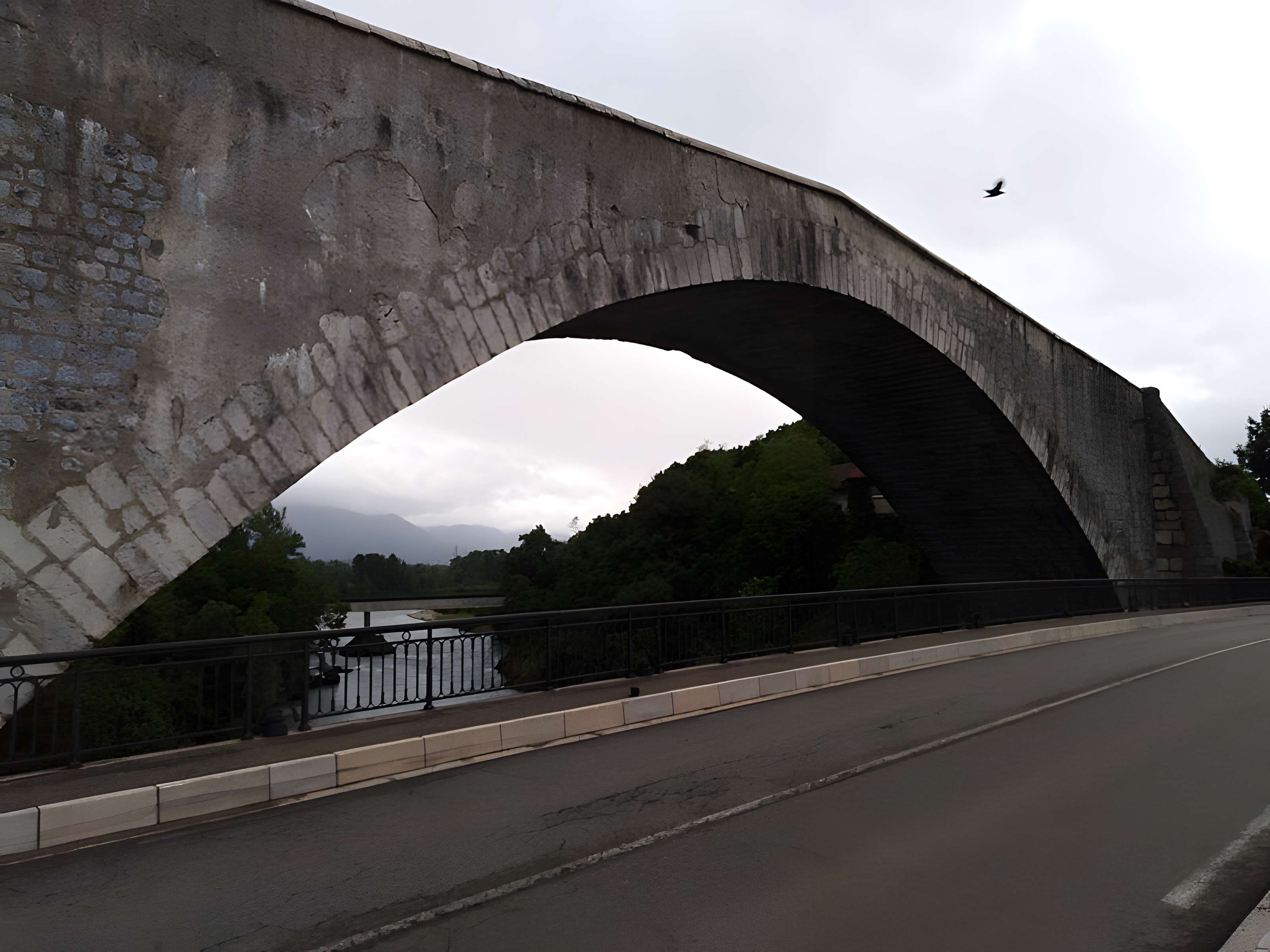 Pont Lesdiguières sur le Drac à Claix
