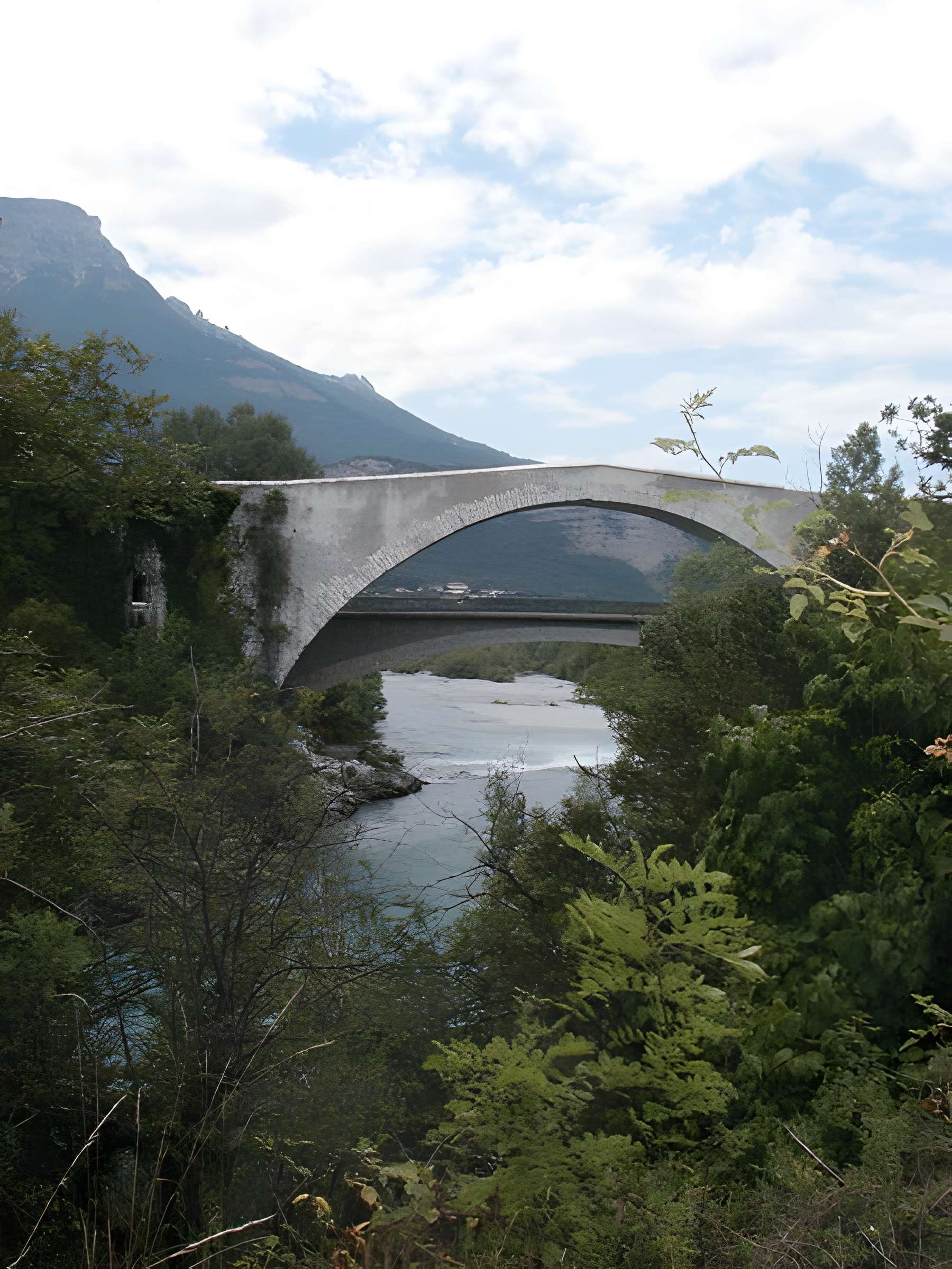 Pont Lesdiguières sur le Drac à Claix