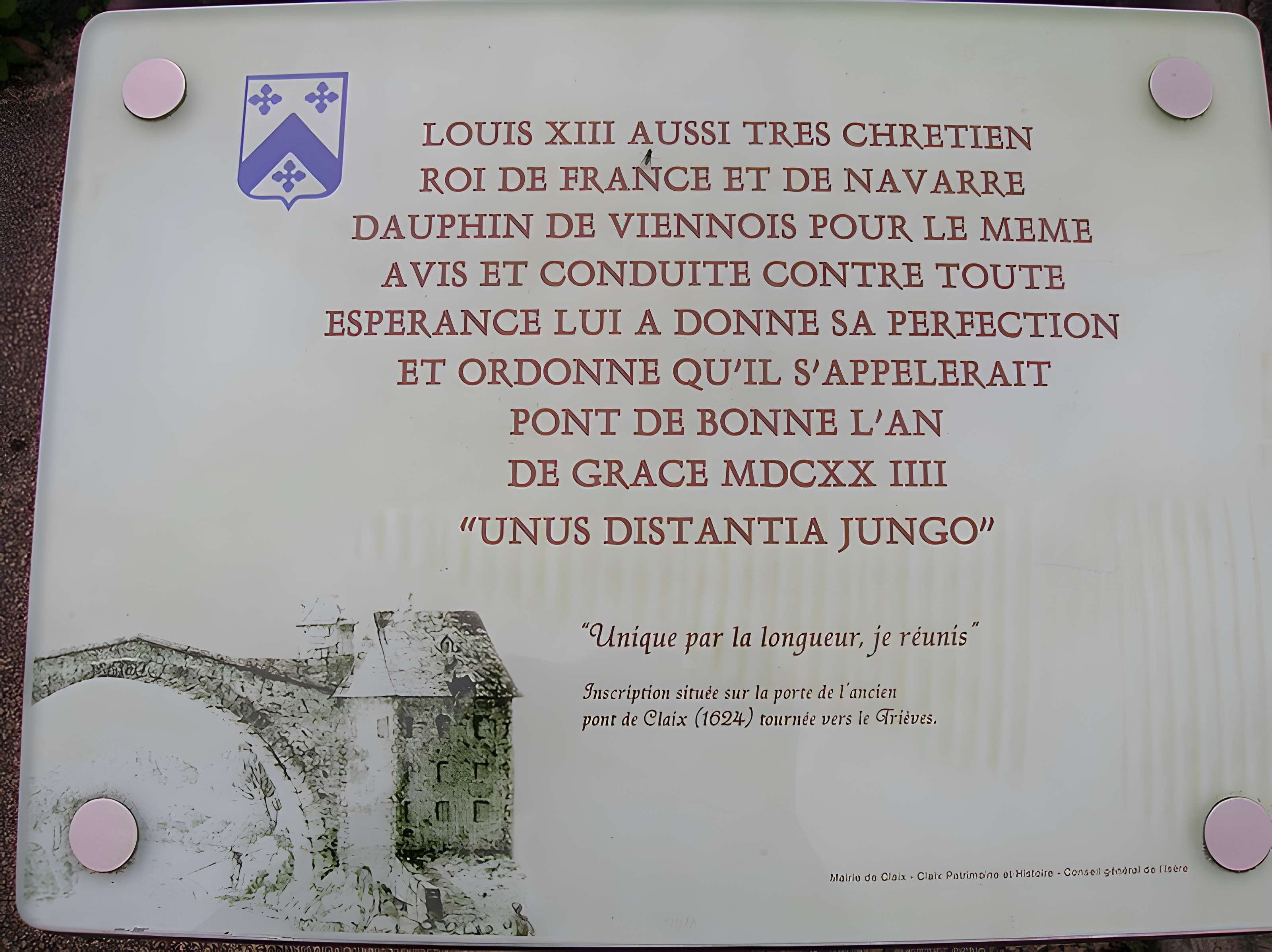 Pont Lesdiguières sur le Drac à Claix