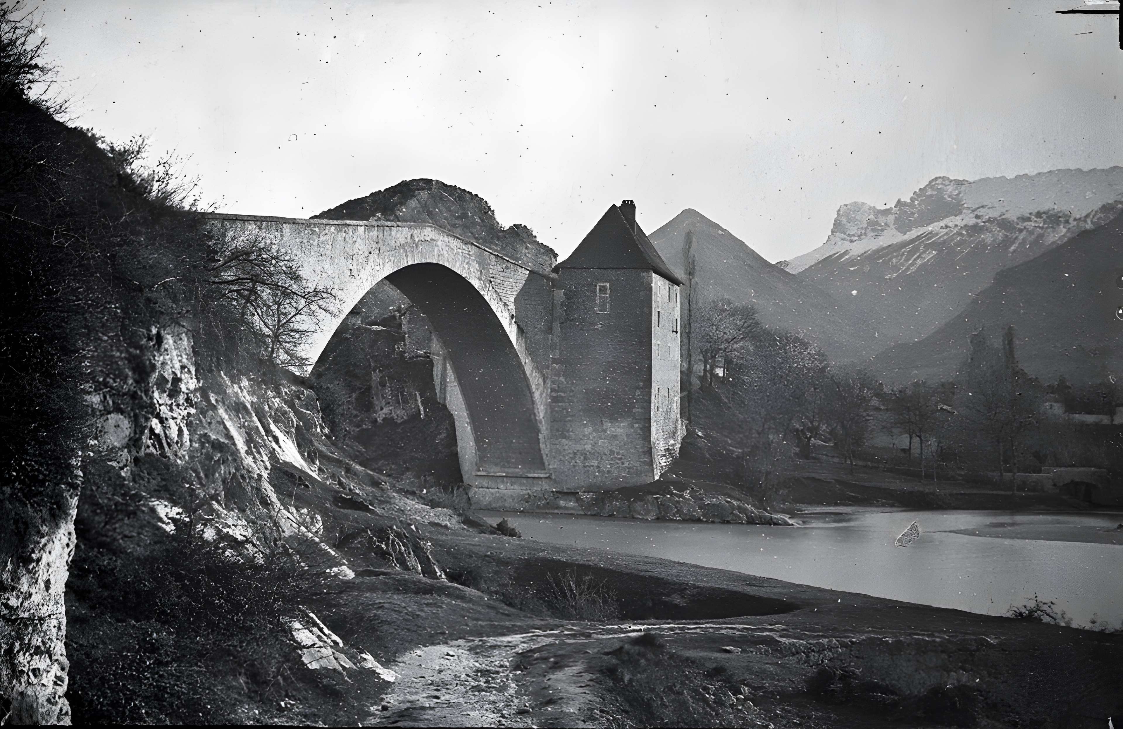 Pont Lesdiguières sur le Drac à Claix