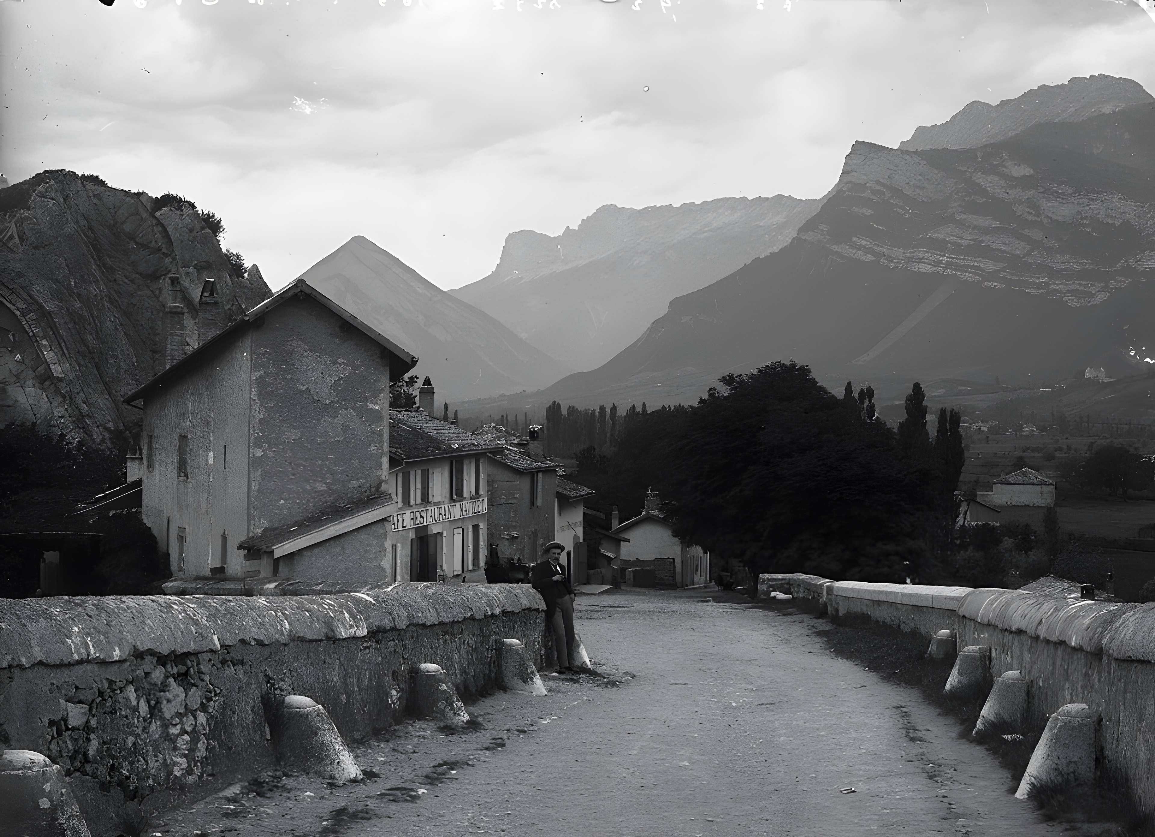 Pont Lesdiguières sur le Drac à Claix
