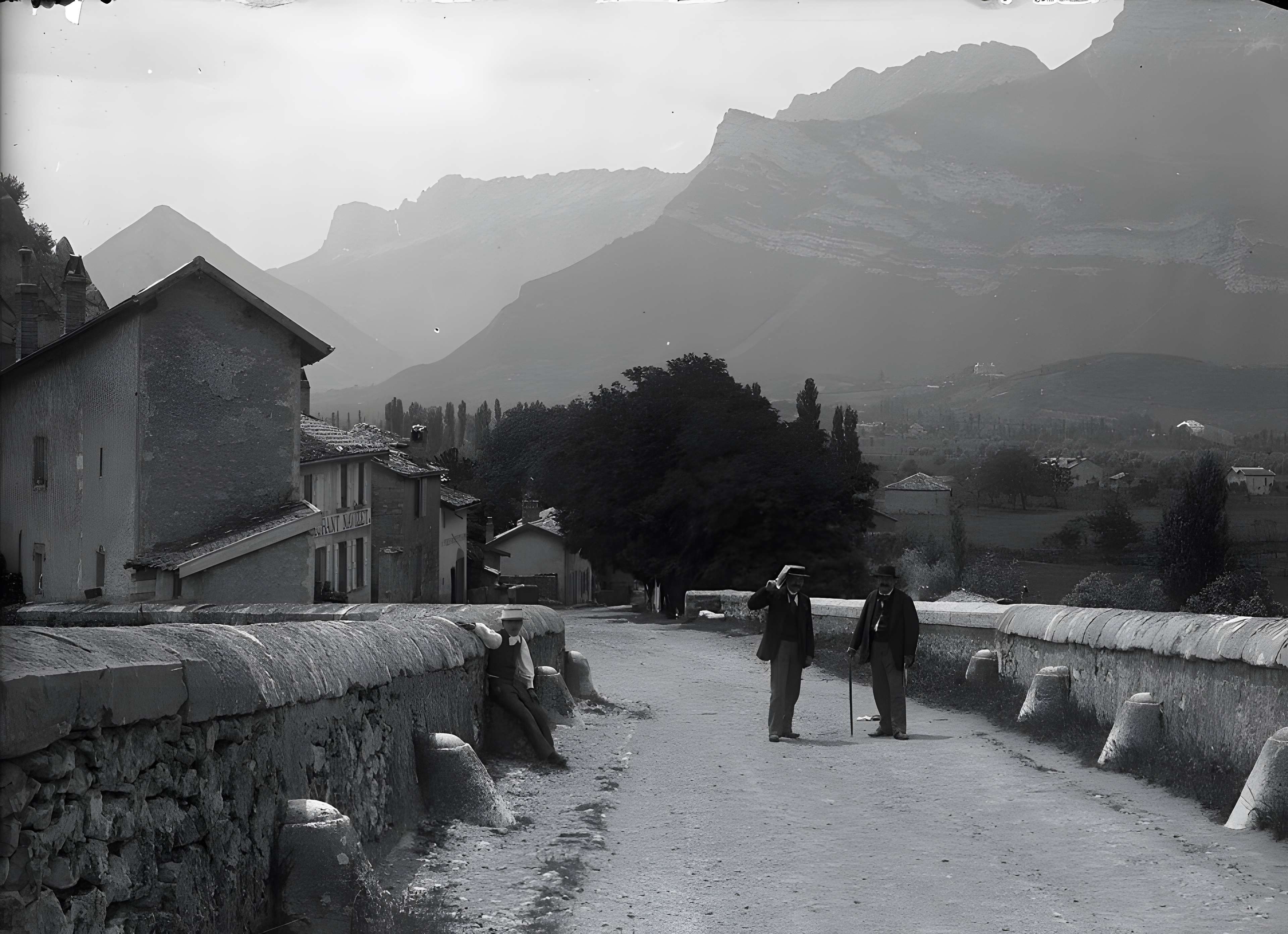 Pont Lesdiguières sur le Drac à Claix