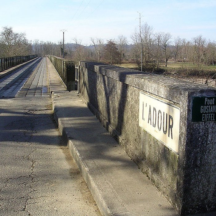 Photo de Pont métallique sur lAdour de Cazères-sur-lAdour