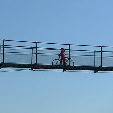 Pont sur le Rhône de Rochemaure