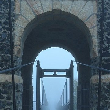 Pont sur le Rhône de Rochemaure