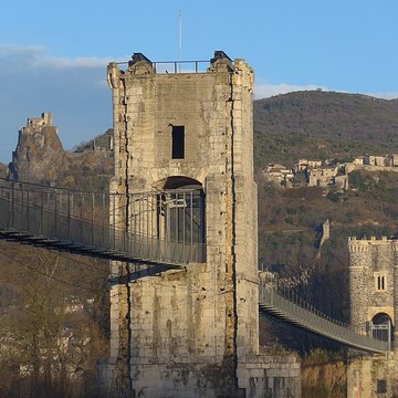 Pont sur le Rhône de Rochemaure