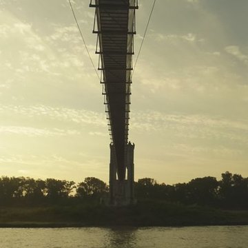 Pont sur le Rhône de Rochemaure