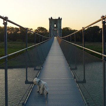 Pont sur le Rhône de Rochemaure