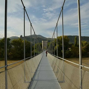 Pont sur le Rhône de Rochemaure