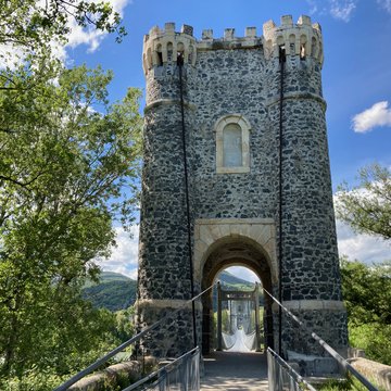 Pont sur le Rhône de Rochemaure