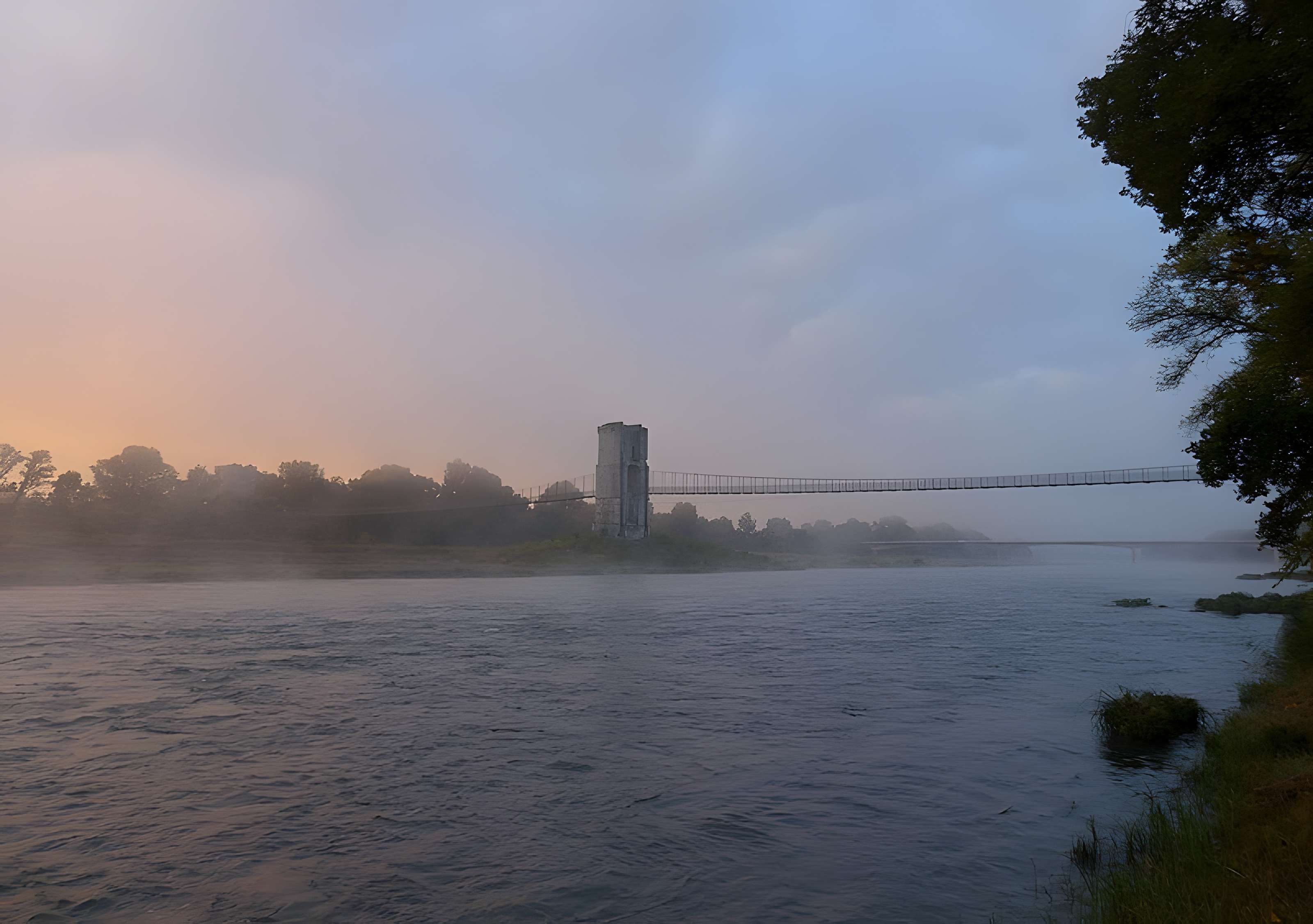 Pont sur le Rhône de Rochemaure