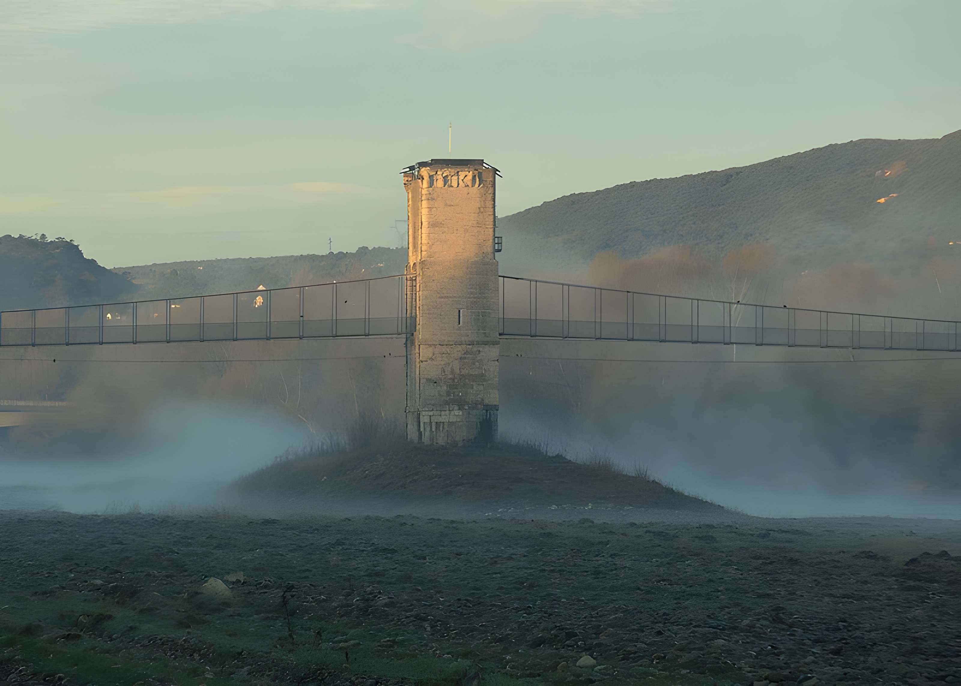 Pont sur le Rhône de Rochemaure