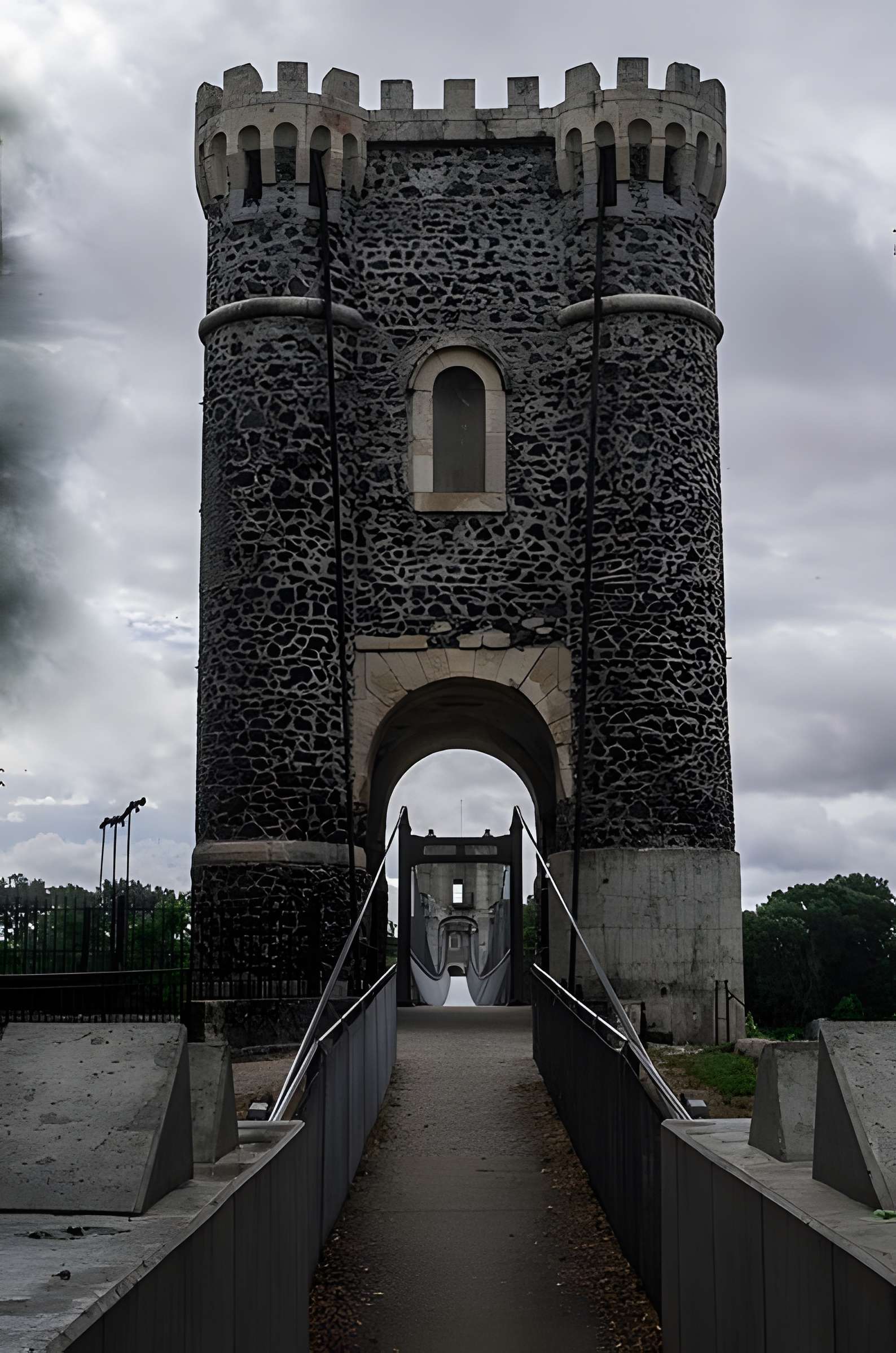Pont sur le Rhône de Rochemaure