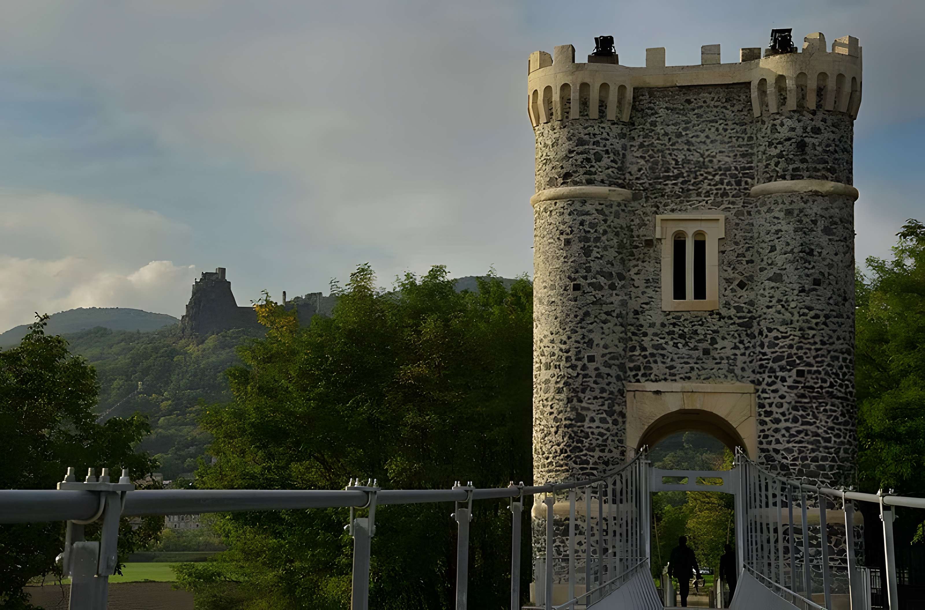Pont sur le Rhône de Rochemaure