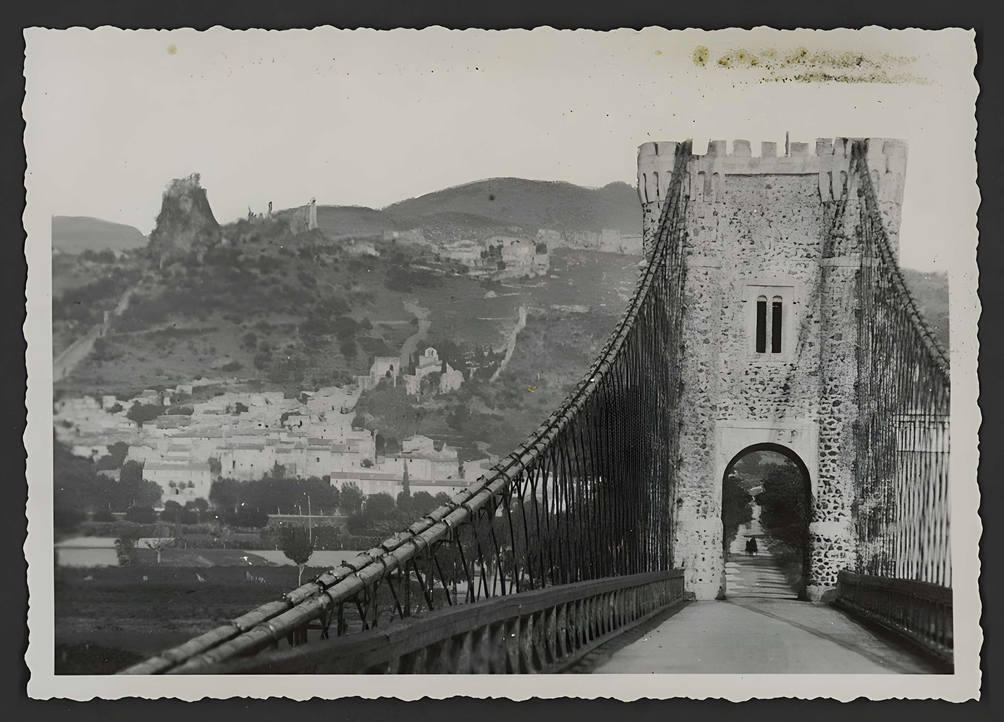 Pont sur le Rhône de Rochemaure