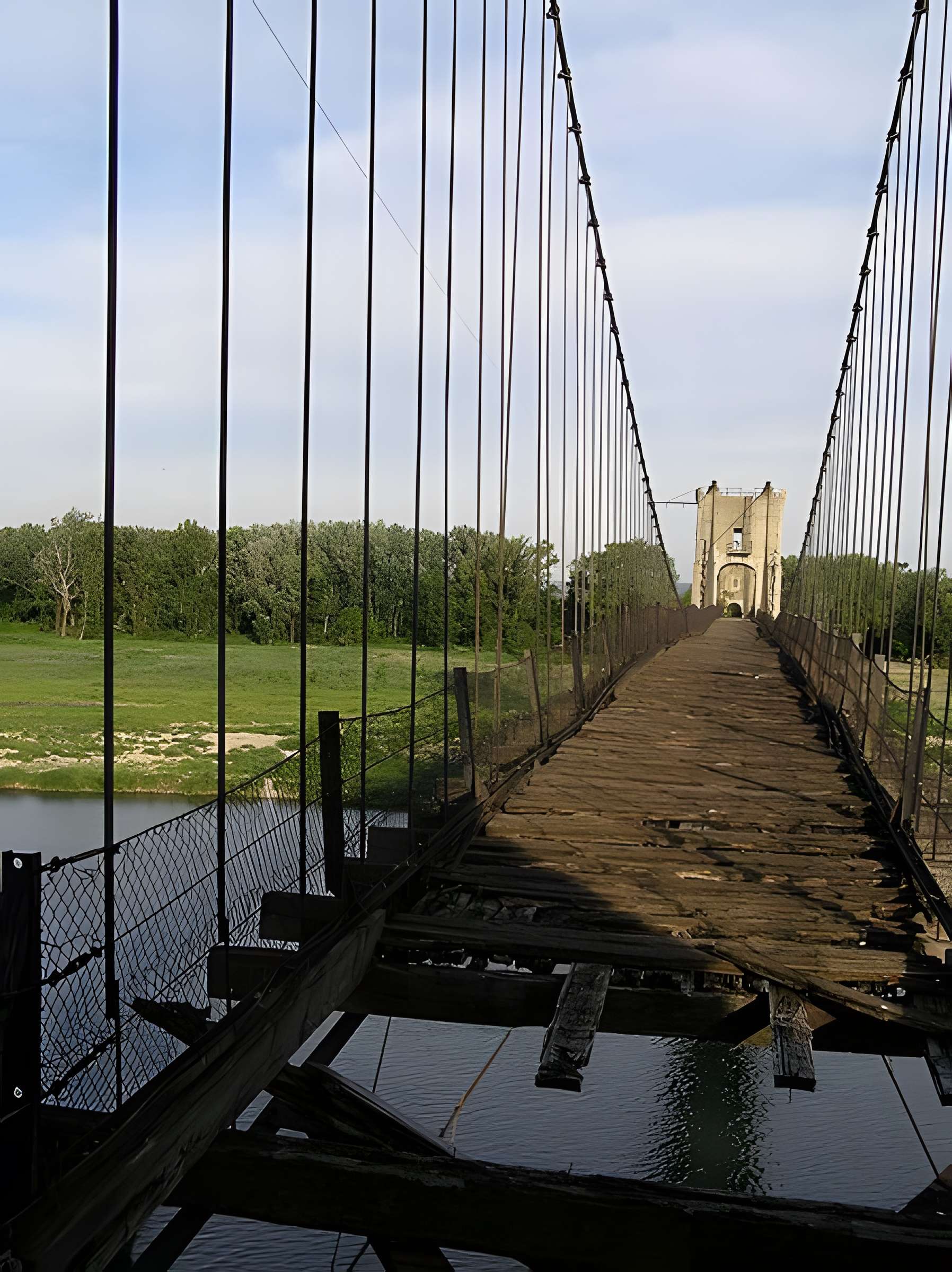 Pont sur le Rhône de Rochemaure