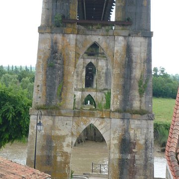 Pont suspendu de Tonnay-Charente