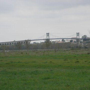 Pont suspendu de Tonnay-Charente