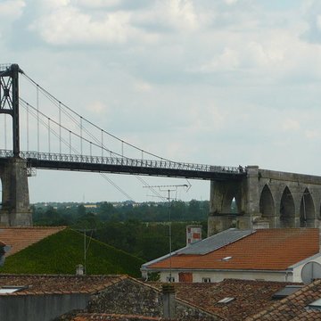 Pont suspendu de Tonnay-Charente