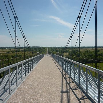 Pont suspendu de Tonnay-Charente