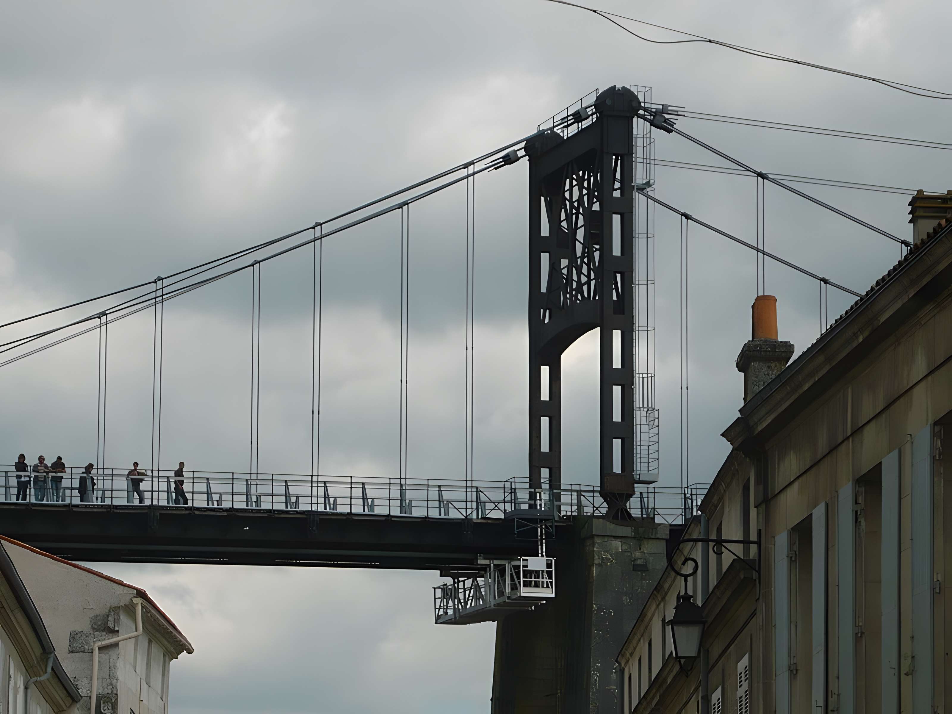 Pont suspendu de Tonnay-Charente