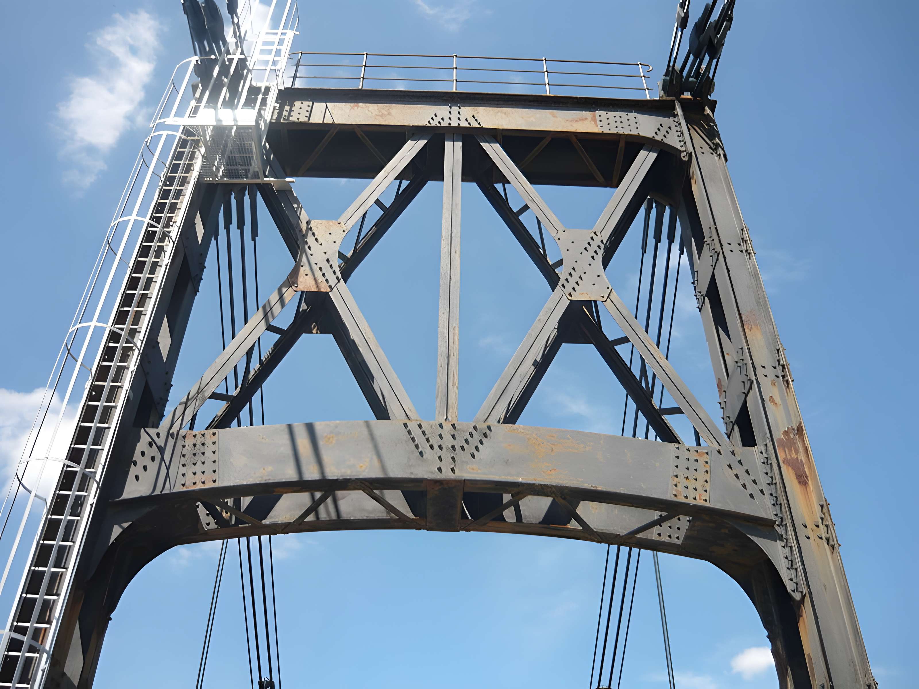 Pont suspendu de Tonnay-Charente