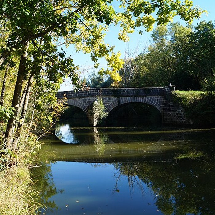 Photo de Deux ponts du Port-La-Claye sur la rivière Le Lay également sur communes de La Claye, Curzon, Saint-Cyr-en-Talmondais