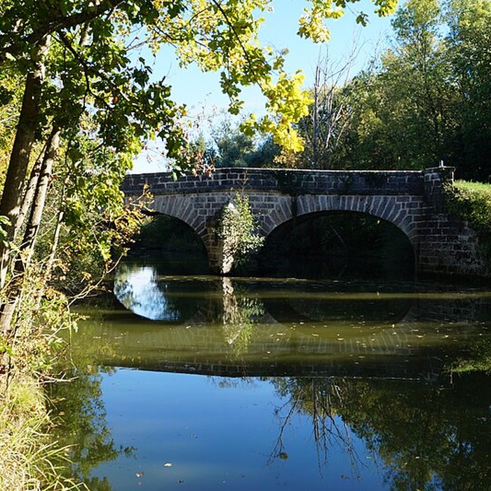 Photo de Deux ponts du Port-La-Claye sur la rivière Le Lay également sur communes de La Claye, Curzon, Saint-Cyr-en-Talmondais