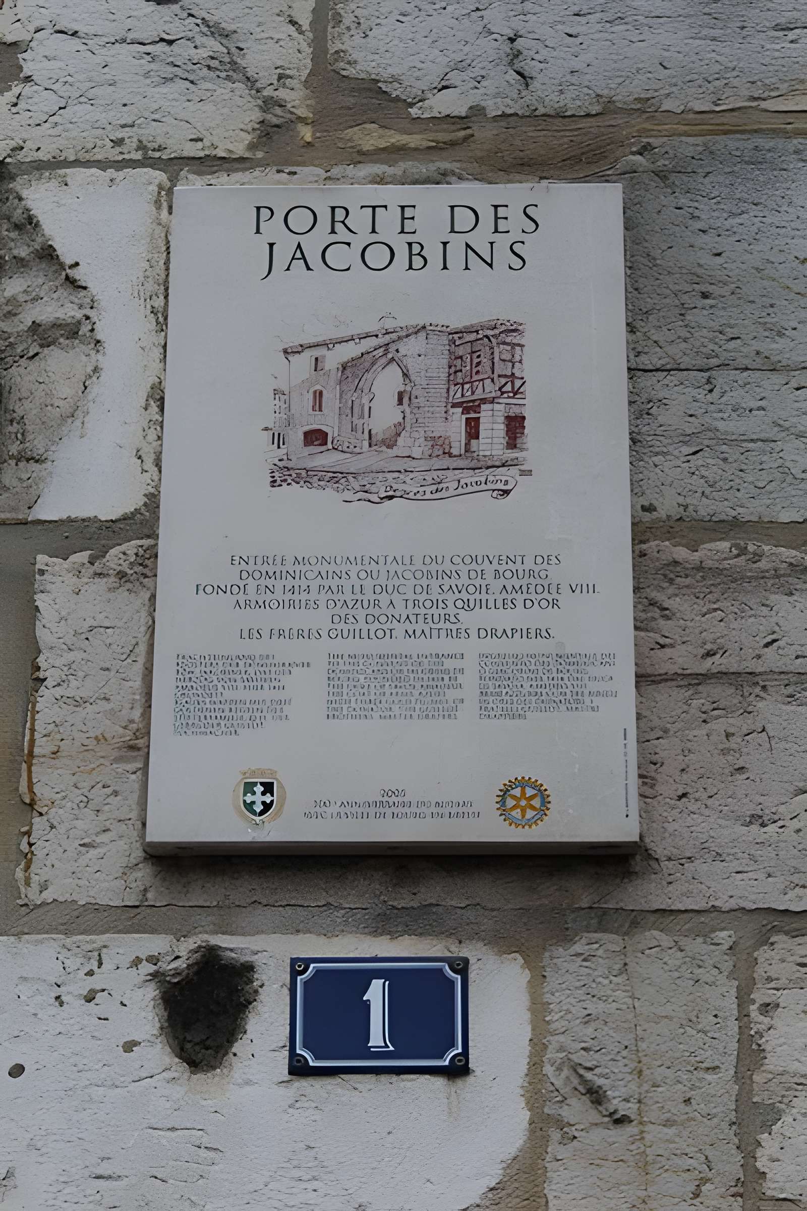 Porte des Jacobins de Bourg-en-Bresse